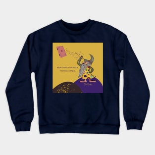 hocus pocus spell book Crewneck Sweatshirt